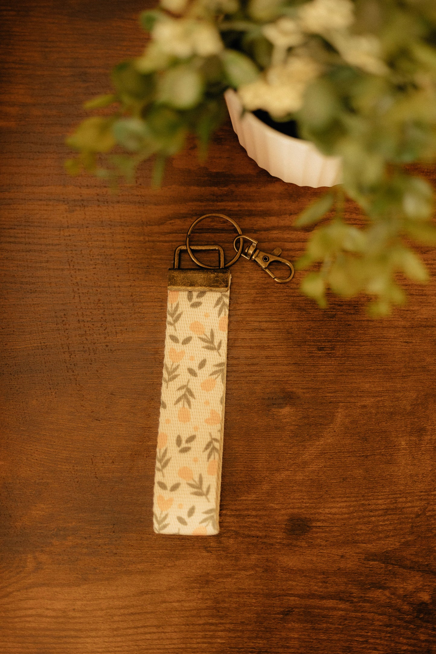 CANVAS WRISTLET KEYCHAIN