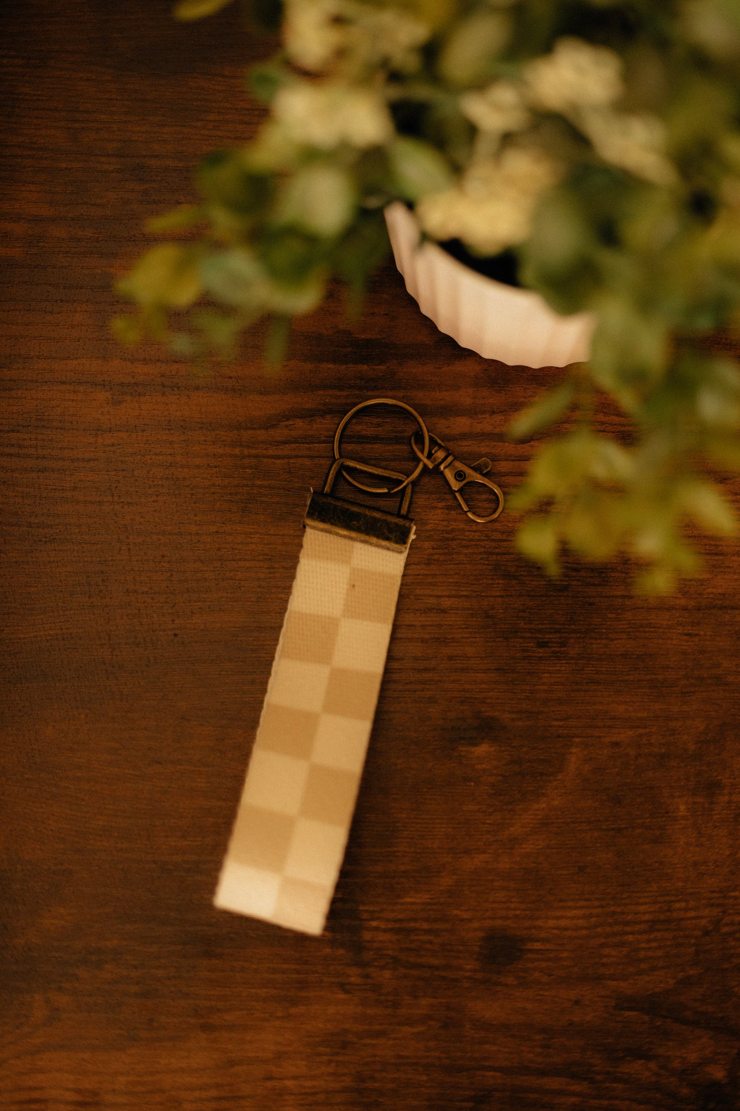 CANVAS WRISTLET KEYCHAIN