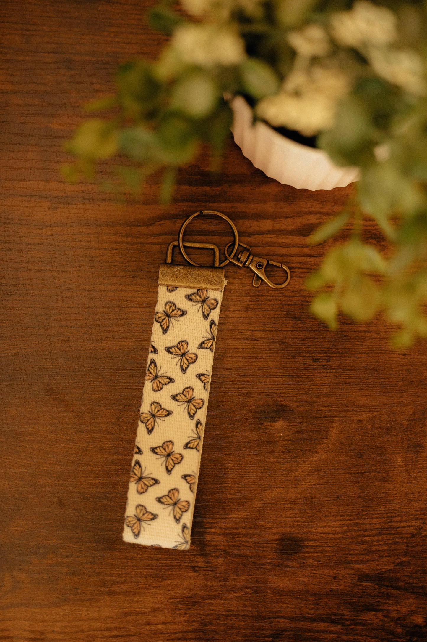 CANVAS WRISTLET KEYCHAIN