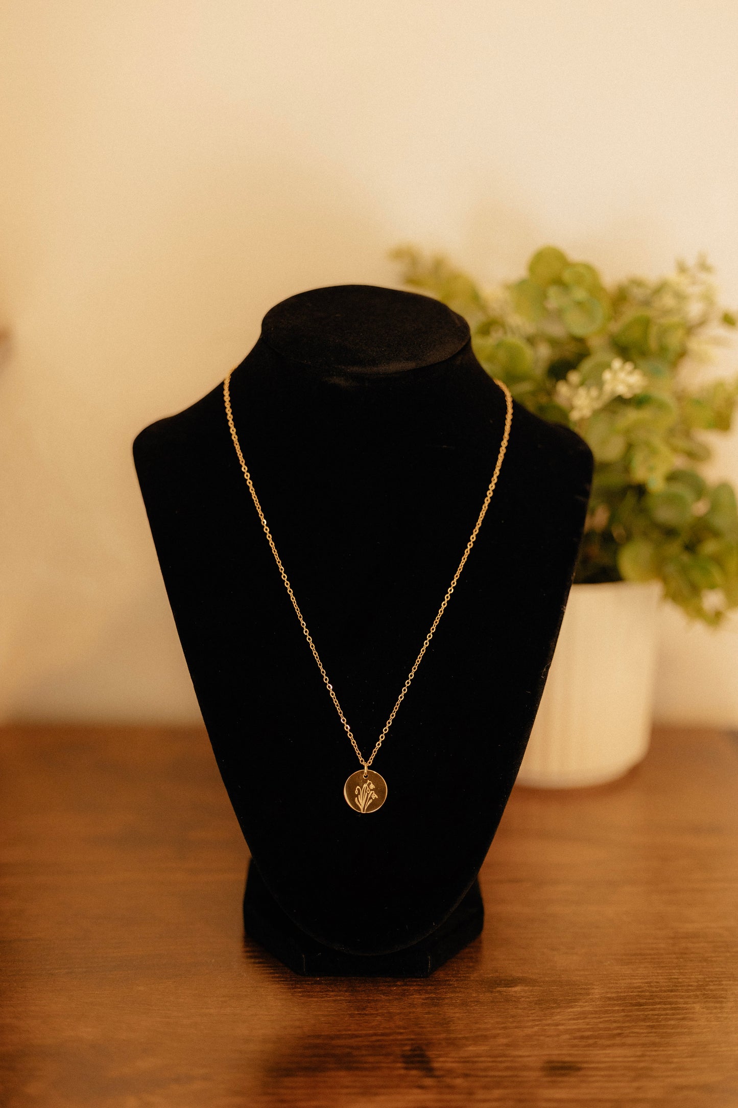 Birth Flower Necklace