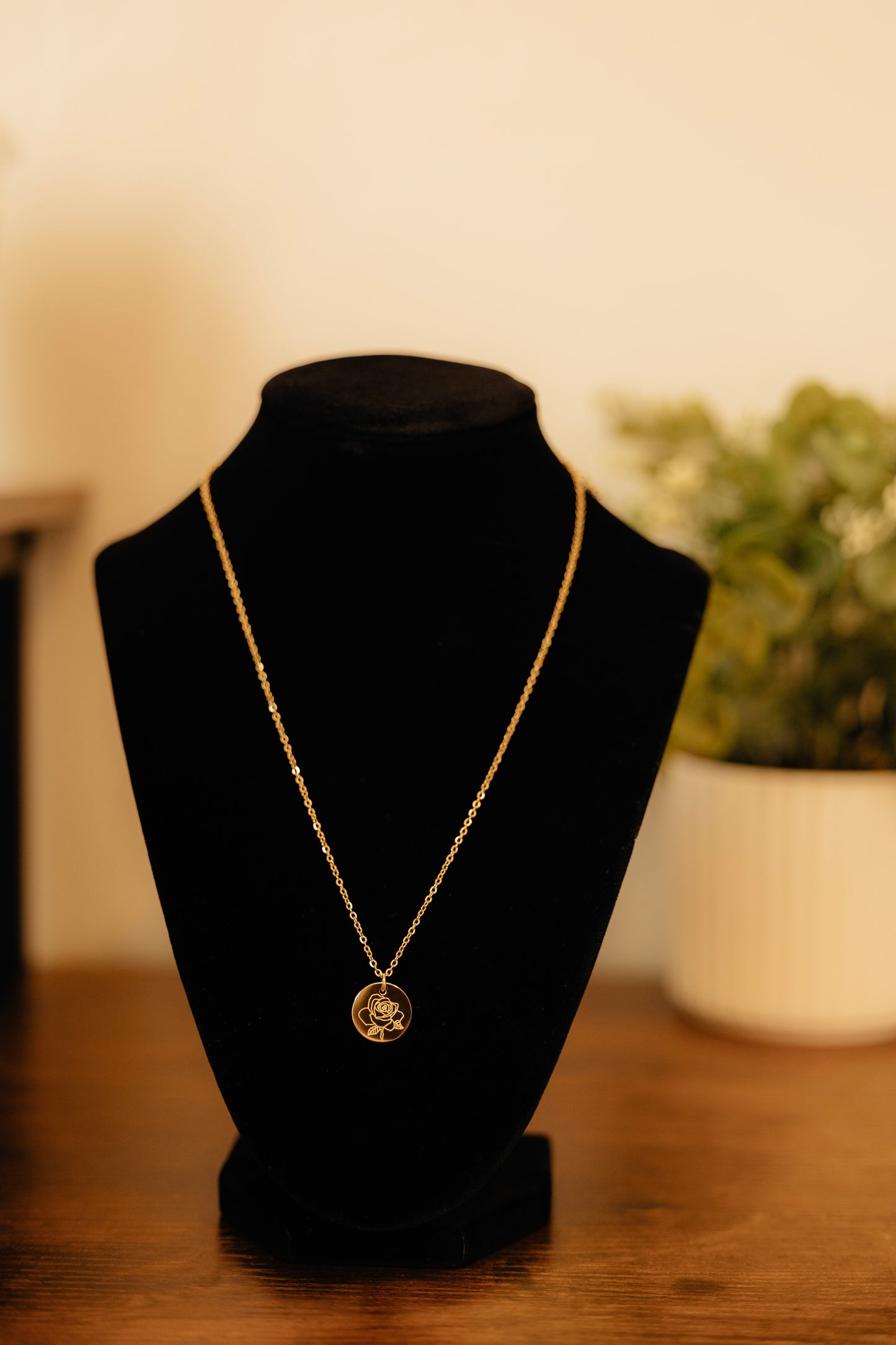 Birth Flower Necklace