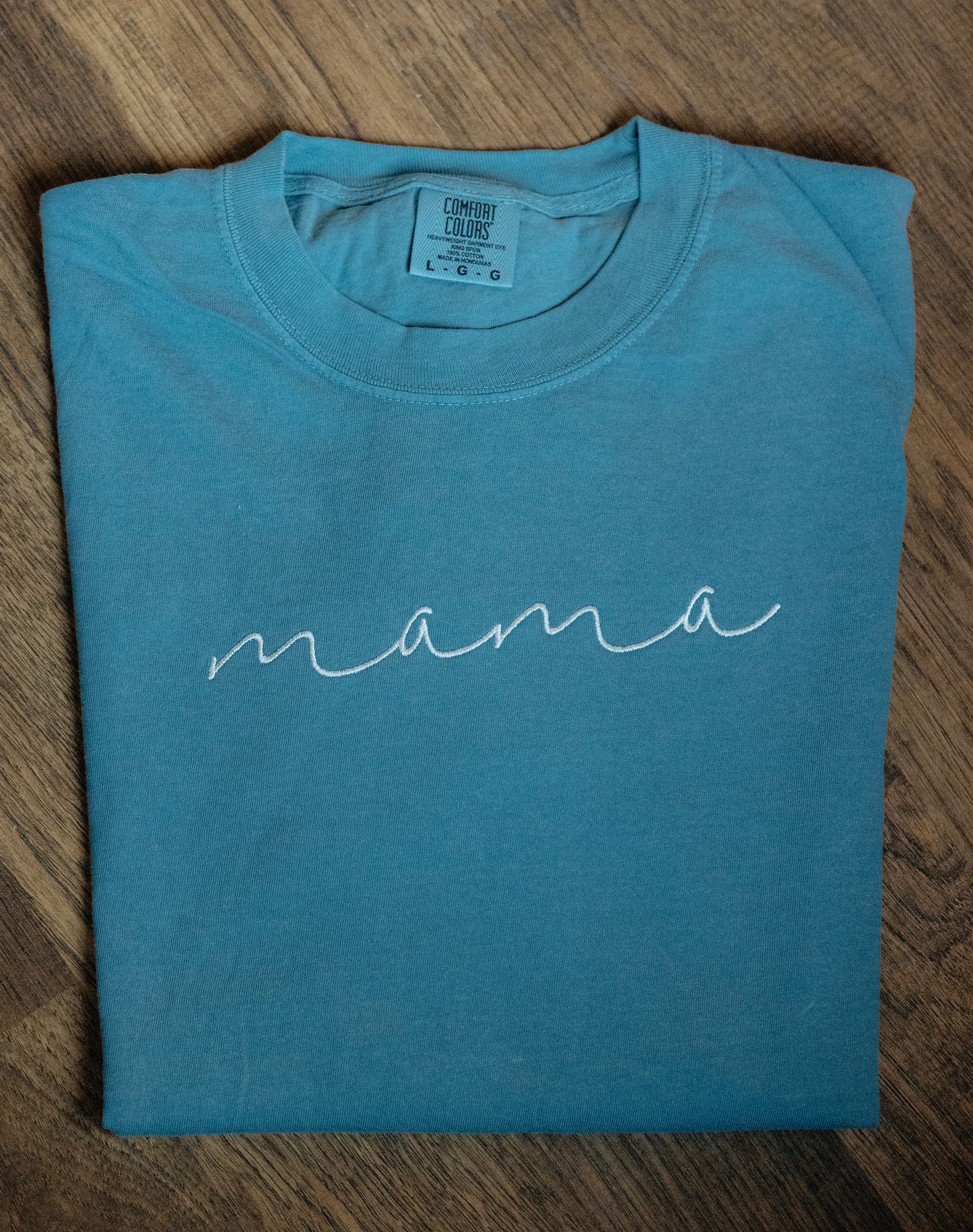 MAMA EMBROIDERED T-SHIRT
