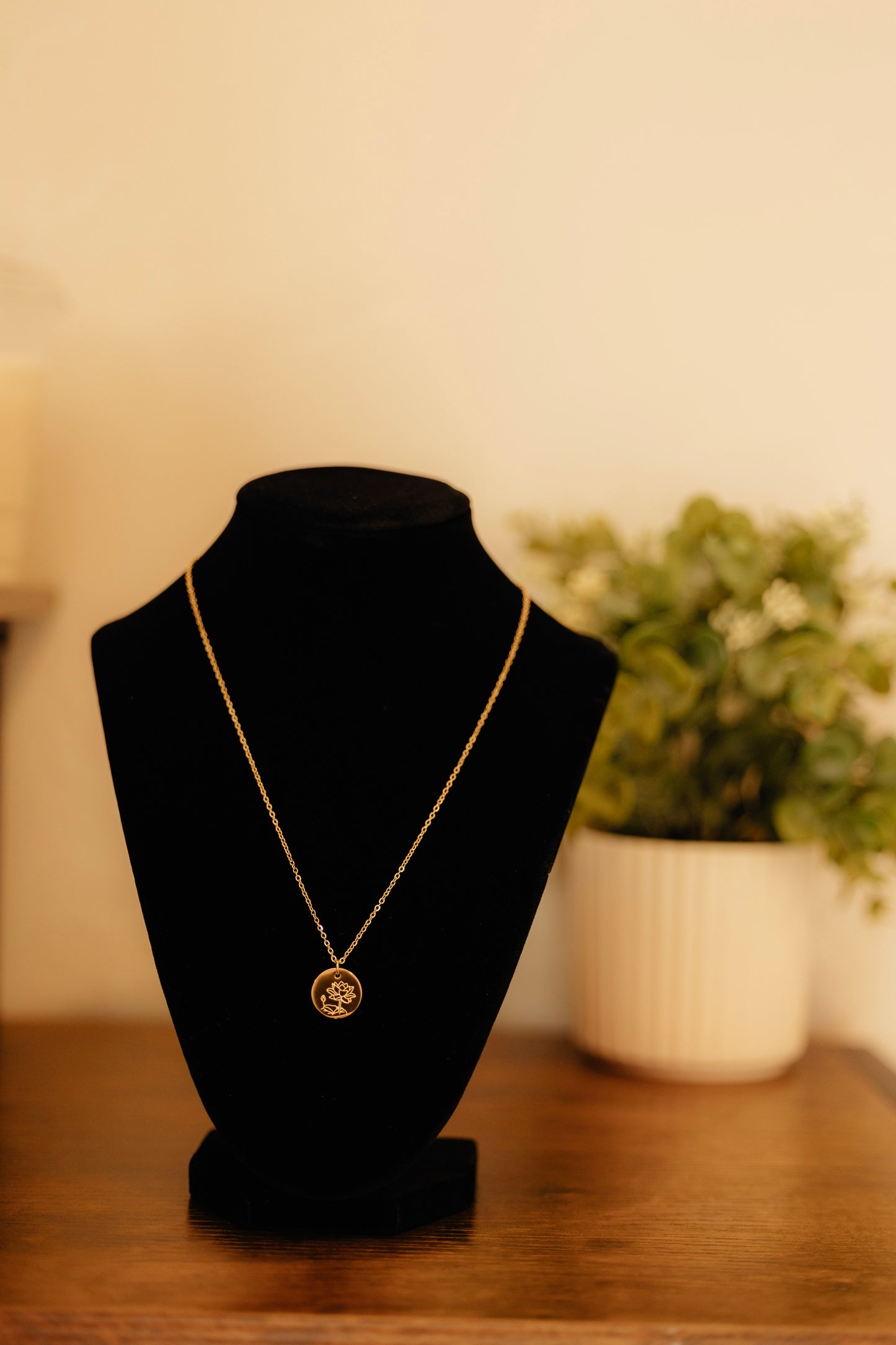 Birth Flower Necklace