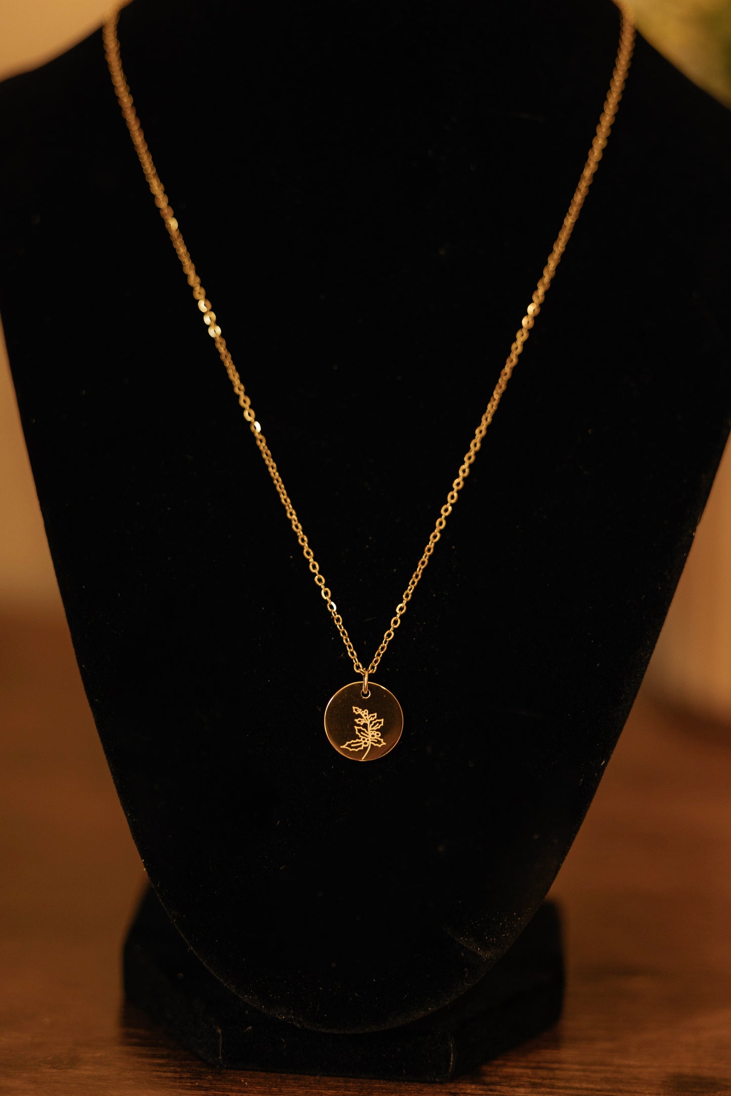 Birth Flower Necklace