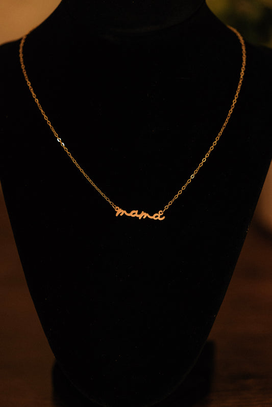 MAMA NECKLACE GOLD