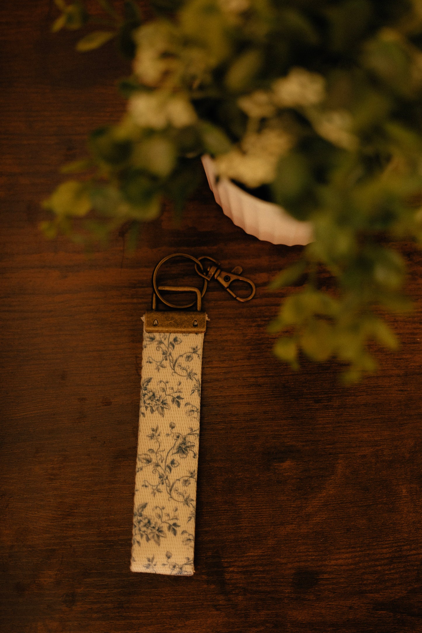 CANVAS WRISTLET KEYCHAIN