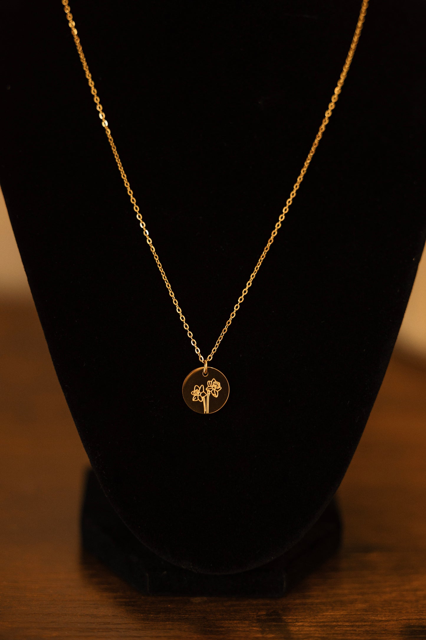 Birth Flower Necklace