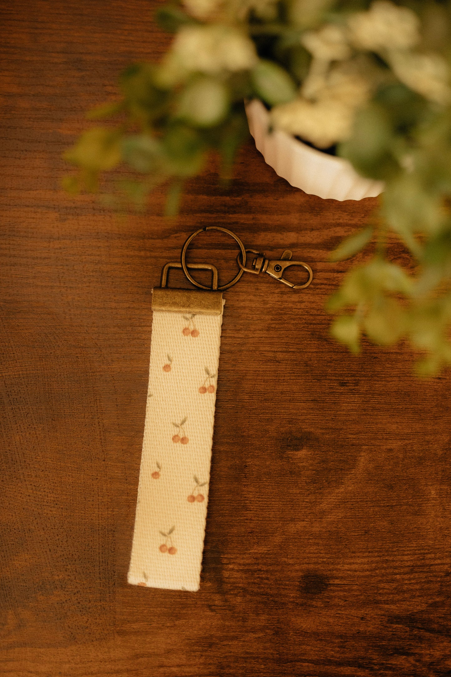 CANVAS WRISTLET KEYCHAIN