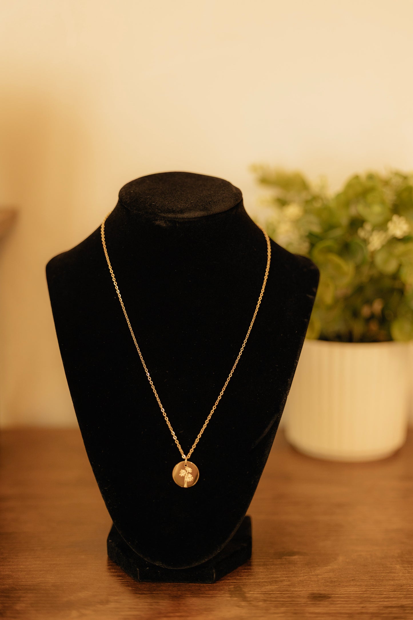 Birth Flower Necklace