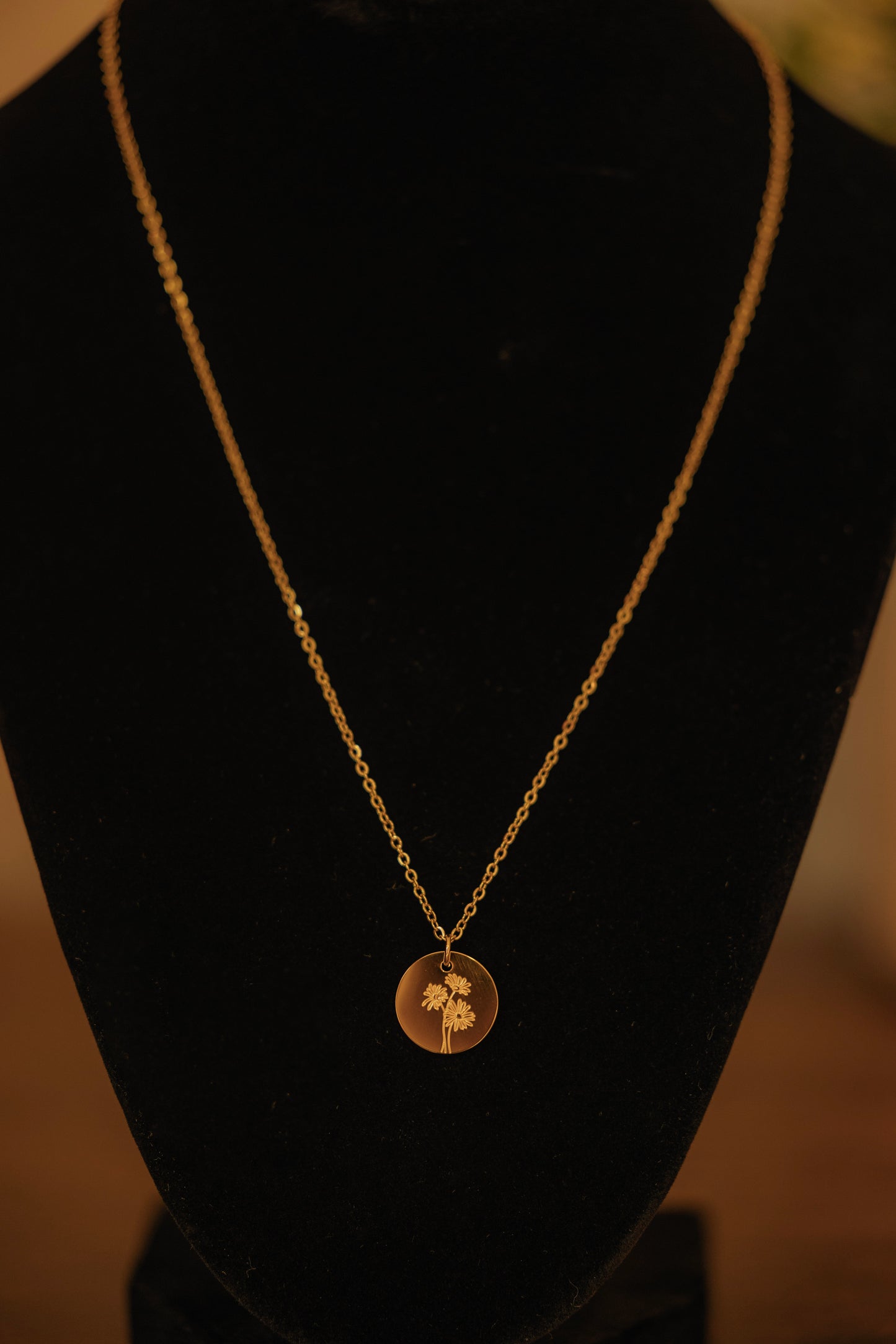 Birth Flower Necklace