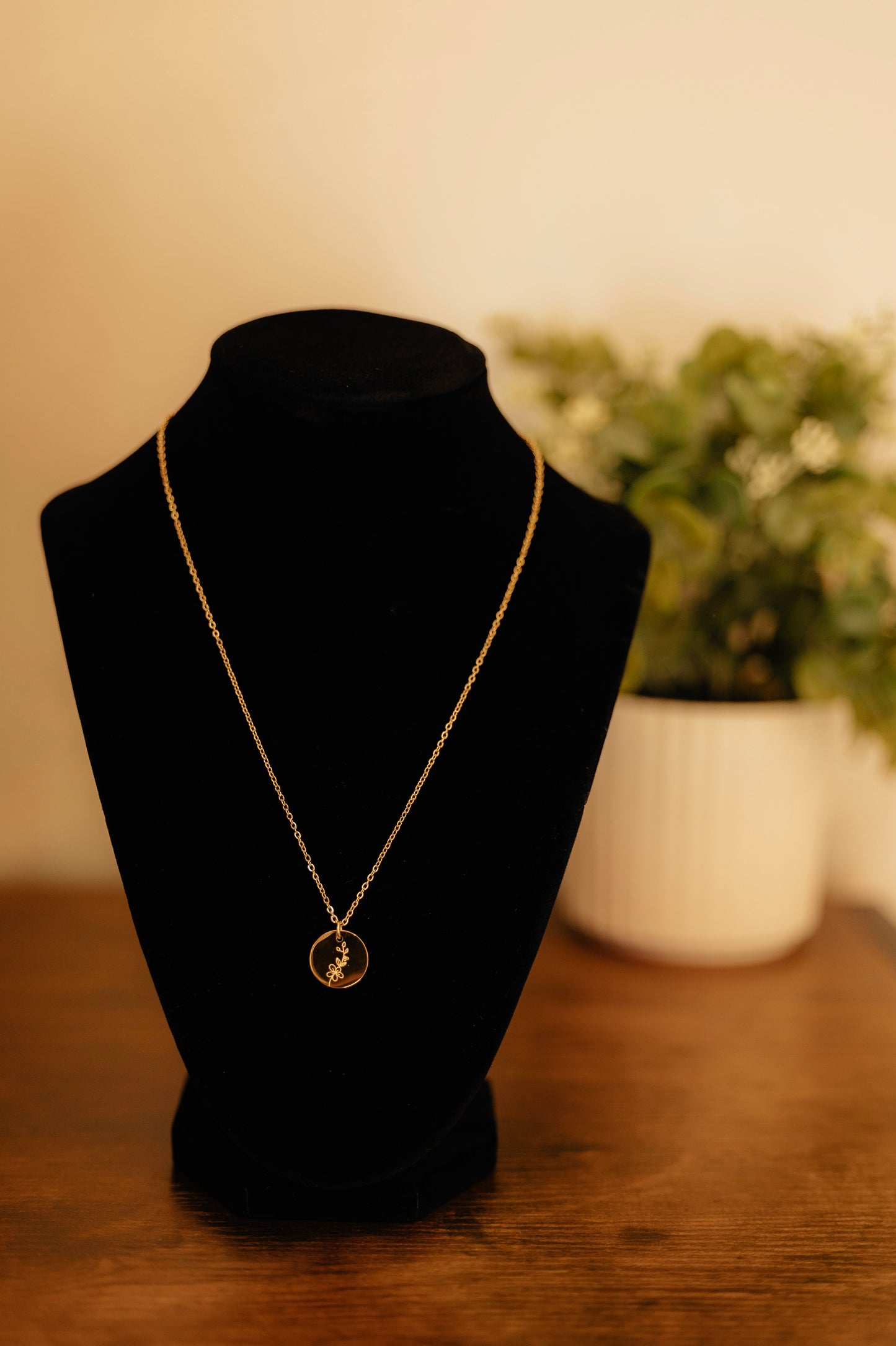 Birth Flower Necklace